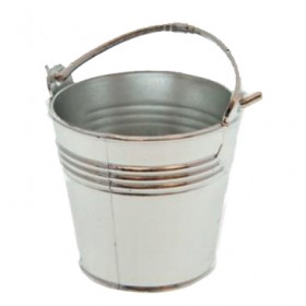 Опаковка сребърна кофа